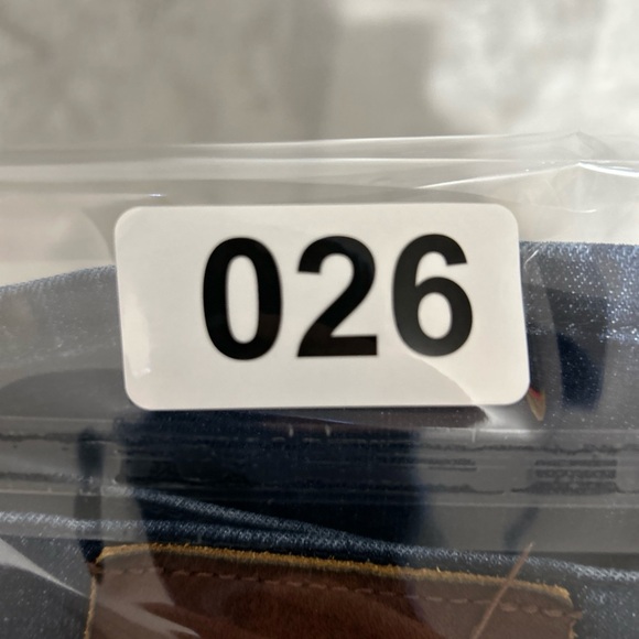 Mott & Bow Jeans Mens 36x32 Blue Straight Denim Dark Wash Stretch (36x29) Pants - Picture 10 of 10